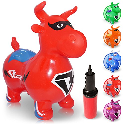 WALIKI TOYS Bouncy Horse Hopper, Pump Included (Benny the Jumping