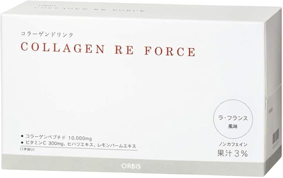 Amazon オルビス Orbis Collagen Re Force ラ フランス風味 10日分 コラーゲンドリンク オルビス Orbis コラーゲン