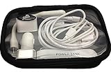 Jeeves Electonics Charging Pack Business Travel Essentials of Emergency Battery Charger, iPhone, Android & Micro USB Charger Cables with USB Plug Light Plus Car & Wall Dual USB Chargers