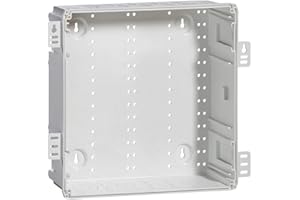 Leviton 14" Wireless Structured Media Center, Enclosure Only, 49605-14E, White