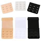 Closecret Women's Bra Back Strap Extenders with 1 to 3 Hook Optional (Combination 4)