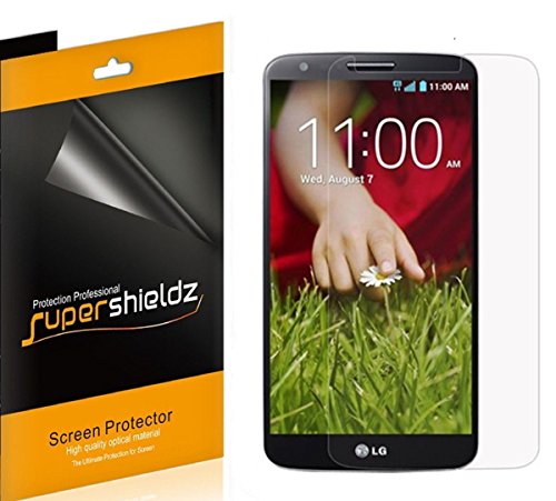 [6-Pack] SUPERSHIELDZ- High Definition Clear Screen Protector For LG G2 Mini + Lifetime Replacements Warranty [6-PACK] - Retail Packaging