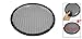 uxcell® 8 Inch Subwoofer Speaker Black Metal Waffle Cover Guard Grill