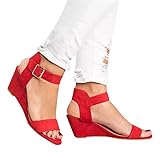 Gibobby Womens Espadrilles Sandals Wedge,Women's