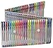 GelPenz 75-Count Gel Pens in Folding Vinyl Case for Adult Coloring Books, 75 Unique Colors