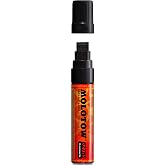 Molotow ONE4ALL Acrylic Paint Marker, 15mm, Signal Black, 1 Each (627.212)