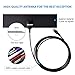 AKARY HDTV Antenna Indoor 35 Miles Range Ultra Thin TV Antenna Upgraded Version