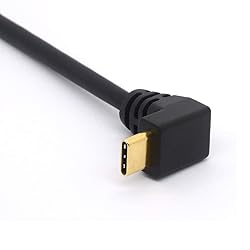 GLHONG 25CM USB Type C Extension Cord Gold Plated