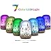 Essential Oil Diffuser 120ml New Lavender Glass Vase Fragrance Diffuser Ultrasonic Cool Mist Humidifier with 7 Color LED Lights, Waterless Auto Shut-off, Intermittent Spraying For Home Office Spa (la)thumb 1