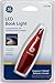 GE LED Book Light, Slim Battery Operated Clip-On, Red 17245