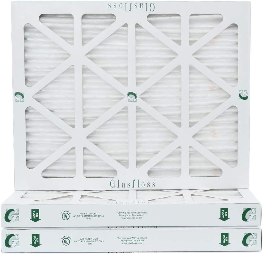 16x20x2 MERV 13 AC Furnace 2 Depth Air Filters Box Of 3 Actual