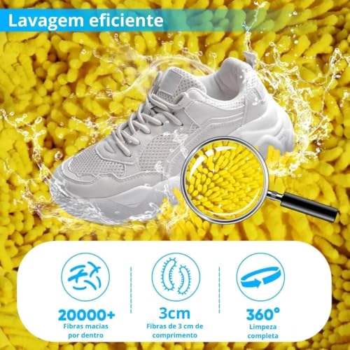Saco de Lavagem Lava Tênis para Máquina Protege Sapatos e Calçados Geral
