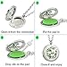 JAOYU Essential Oil Diffuser Animal Necklace Aromatherapy Pendant Stainless Steel Perfume Locket Butterfly Jewelry For Women & Girls