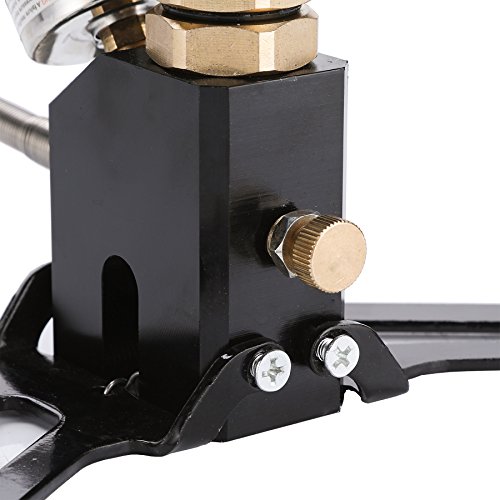 Hiram High Pressure Air Gun Rifle Filling Stirrup Pump 40MPA Hand Pump, Stainless Steel, CE Listed