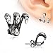 WILDKLASS Trident Triple Claw Cartilage Earring 316L Stainless Steel (Sold Individually)
