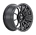 Konig DIAL IN Gloss Black Wheel with Painted Finish (15 x 8. inches /4 x 100 mm, 25 mm Offset)