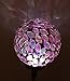 Solar Colorful Flower Petal Ball Lights, Solar Power Multi-Color Color Changing LED Mosaic Glass Ball Decorative Garden Lamp