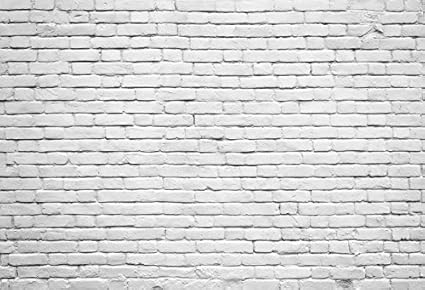 Amazon Com Yeele 10x6 5ft Retro White Brick Wall Backdrop Vinyl Fabric Vintage Paint Coating Wall Photography Background Party Booth Banner Newborn Adult Portrait Wallpaper Photo Video Shooting Studio Props Camera