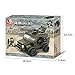 Sluban M38-B0299 Military Blocks Army Bricks Toy - Army Jeep