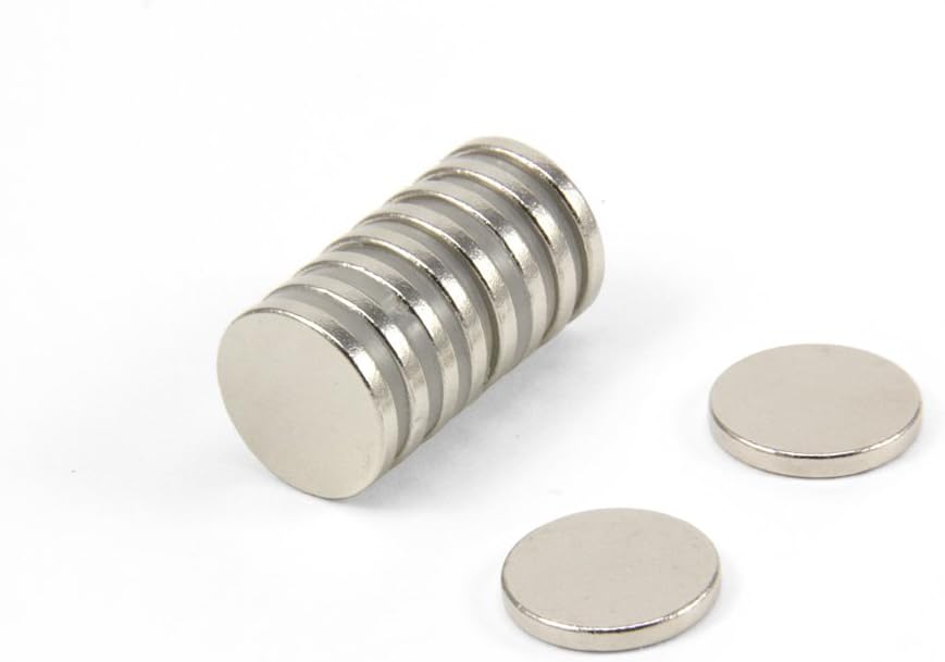 Samarium Cobalt Magnet for Motors Electric Motors, Turbo Machinery and Sensors - 15mm dia x 2mm thick - 1.4kg Pull - Pack of 10