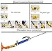 Buud Wand Sprayer High Pressure Garden Hose Nozzle Car Washer Wand Window Washing Washer Nozzles Power Spray Gun Garden watering Wand