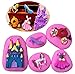 （set of 5）Mini Cinderella Princess Set Silicone fondant mold for Chocolate，Sugarcraft, Cake Decoration, candy mold ,Cupcake Topper, Polymer Clay, Crafting Projects