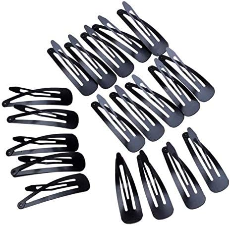 in the Dream 20 pcs Candy Colors Hair Clip Triangle Hairpin Girl Accessories Black Snap Clips Hair Tie Clip