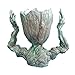Newest 16cm Cute Hands up Baby Groot Flowerpot Pen Pot Planter Pot Guardians of The GalaxyTree Man Action Figures Birthday Toy Gifts