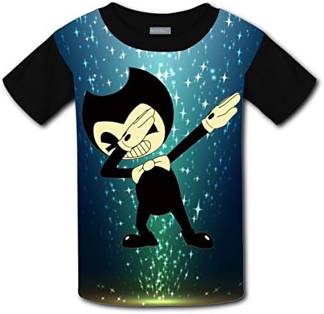Y88 G77 Dabbing Bendy Unisex T-Shirt Kids Star Short Sleeve Funny Tee Shirt XL