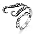 FIBO STEEL Stainless Steel Octopus Shape Rings for Men Women Vintage Rings,Size 11