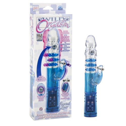 California Exotic Novelties Wild Orgasm - Pierced Lover, Blue image