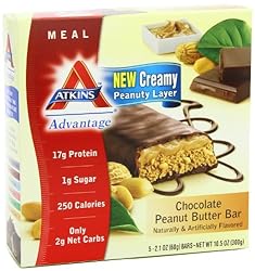 Atkins Advantage Bars, Chocolate Peanut