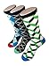 The Dapper Way New 2020 Designs - Gift Box Set Men's Fun and Colorful Designer Gift Set, 7 pairs included