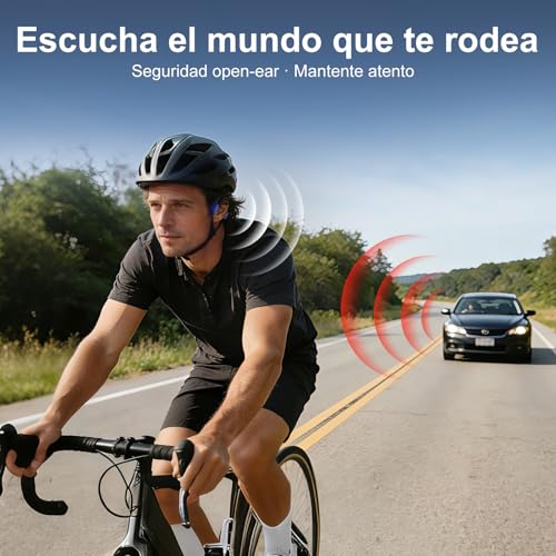 sunvito Headphones, Wireless Sports Headphones Bluetooth Open Ear IPX6 Waterproof Lightweight Running Headphones Sleep Headphones