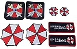 Resident Evil Umbrella Corporation Costume [Set of 8] Patches Free Gift with purchase - By Patch Squad