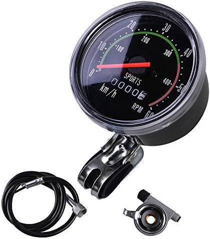 Analog Speedometer odometer Classic Style for exercycle & Bike