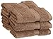 Superior Egyptian Cotton Pile Face Towel/Washcloth Set of 6, Ultra Soft Luxury Towels, Thick Plush Essentials, Absorbent Heavyweight, Guest Bath, Hotel, Spa, Home Bathroom, Shower Basics, Latte