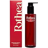 Rothea Korean Fire Camellia Cleansing Oil – Gentle Oil Cleanser for Face & Makeup, Blackhead Remover, Korean Skin Care, 6.76 fl oz / 200ml