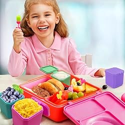 BABORUI 4 Pcs Dips Containers for Omie Lunch Box, 4