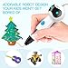 Nulaxy 3D Pen, First Robot 3D Drawing Printing Printer Pen with Voice Prompts PLA Filament Refills Automatic Feeding, Best Birthday Holiday Gifts Toys to Inspire Kids Teens Creativity