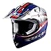 WOW Youth Kids Motocross BMX MX ATV Dirt Bike Helmet Shark Blue
