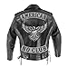 VEGASBEE NO Club Reflective Embroidered Iron-On Patch Biker Jacket Rider Vest Bottom Rocker 12