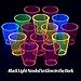 Select Settings 500 pc. Multi Color Plastic shot Glasses, Neon plastic disposable shot cups