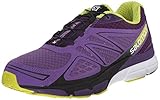 Salomon Women's X-Scream 3D W Trail Running Shoe, Rain Purple/Cosmic Purple/Gecko Green, 7.5 B US