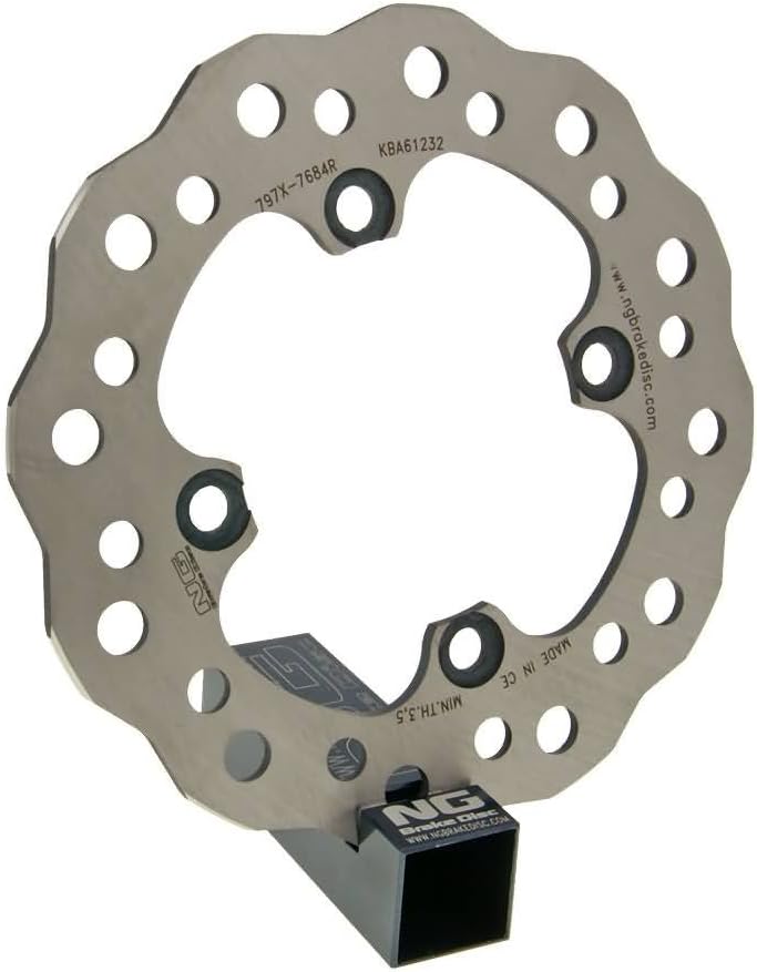 Ng Brake Disc Motocross MX front for Kawasaki KX80 97-99 KX85 00-13 KX100 05-09 and Yamaha YZ80 86-92 vorn+hinten
