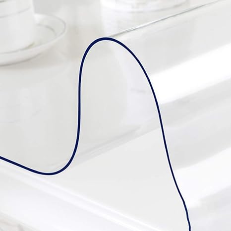 Amazon テーブルクロス Pvc製 デスクマット 70 140 長方形 防水 透明 パソコンデスク クリア シートズレ防止 汚れつきにくい テーブル マット タイプ 透明 勉強机 学習机 スベリ防止 すべり防止シート 防水 耐久 汚れ防止 光沢 透明 家具保護 テーブルクロス オンライン通販