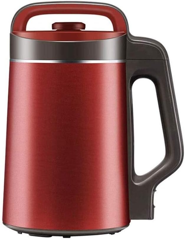 QIN Simple Living Products 1.3L Deluxe Portable Soup Maker,Soup Maker,Blender, Soy Milk Maker and Juicer. High Speed Broken Wall Filter-Free Soymilk Maker Household Soymilk Machine Rice Paste Juice Mi