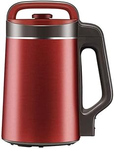 QIN Simple Living Products 1.3L Deluxe Portable Soup Maker,Soup Maker,Blender, Soy Milk Maker and Juicer. High Speed Broken Wall Filter-Free Soymilk Maker Household Soymilk Machine Rice Paste Juice Mi