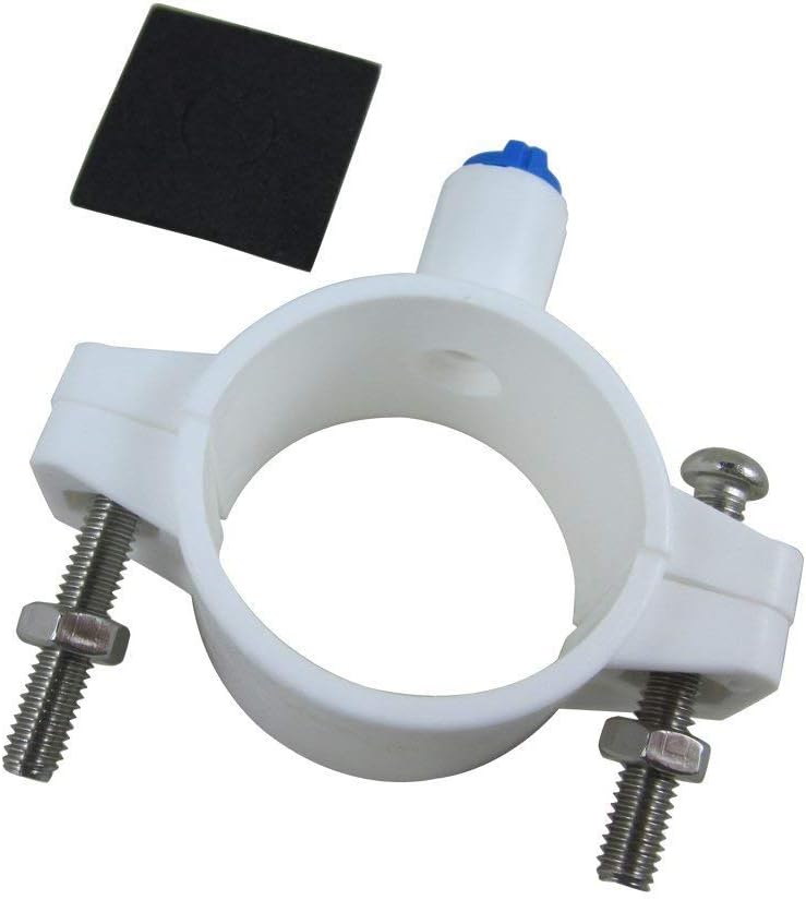 Lemoy RO Water Filters Drain Saddle Valve with 1/4 inch Quick Connect