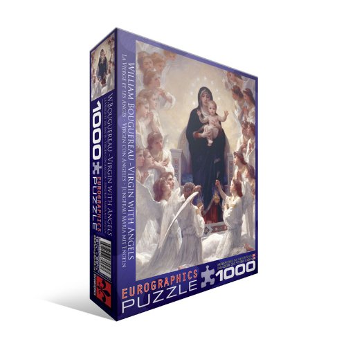 EuroGraphics Virgin with Angels by William Bouguereau 1000 Piece Puzzle